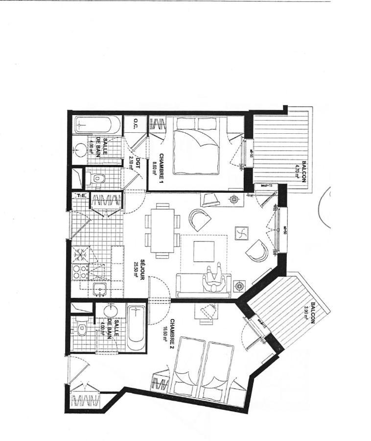 Arc 1950 Appartement 716 Manoir De Savoie Les Arcs  Exteriér fotografie